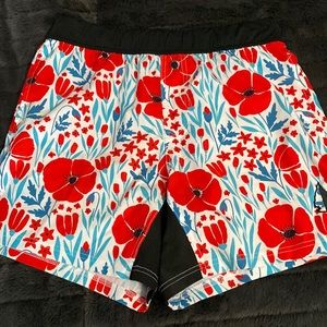 TACHUNTFISH Poppy Athletic Shorts